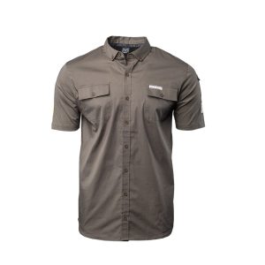 Men's Garage Button Down - Military Green