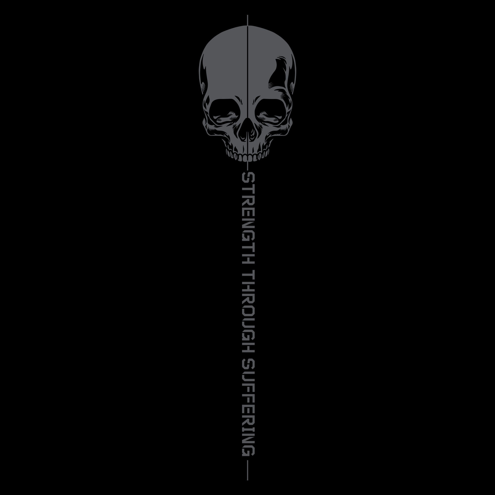 Strength Through Suffering T-Shirt - Black - Image 6