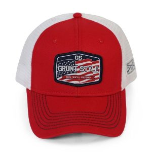 Old Glory Patch Hat - Red