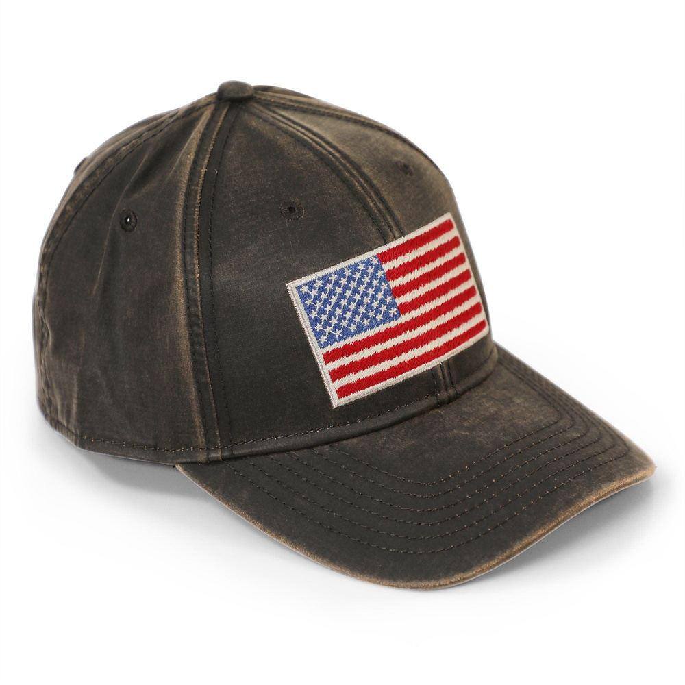 Full Color Flag Waxed Hat - Image 8