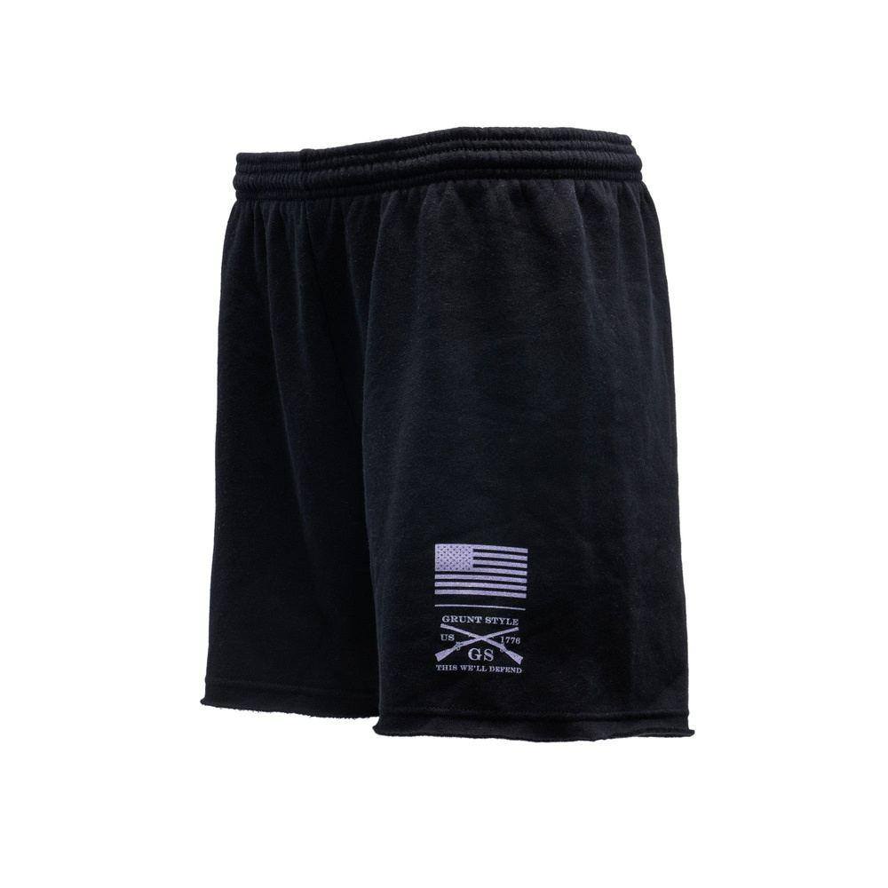 Women's R&R Fleece Shorts - Black - Image 7