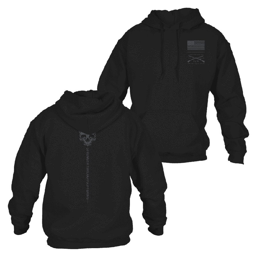 Men's Strength Through Suffering Hoodie - Black