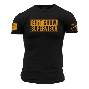 Sh*t Show Supervisor T-Shirt - Black