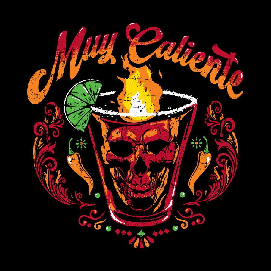 Women's Muy Caliente Slouchy T-Shirt - Black - Image 6