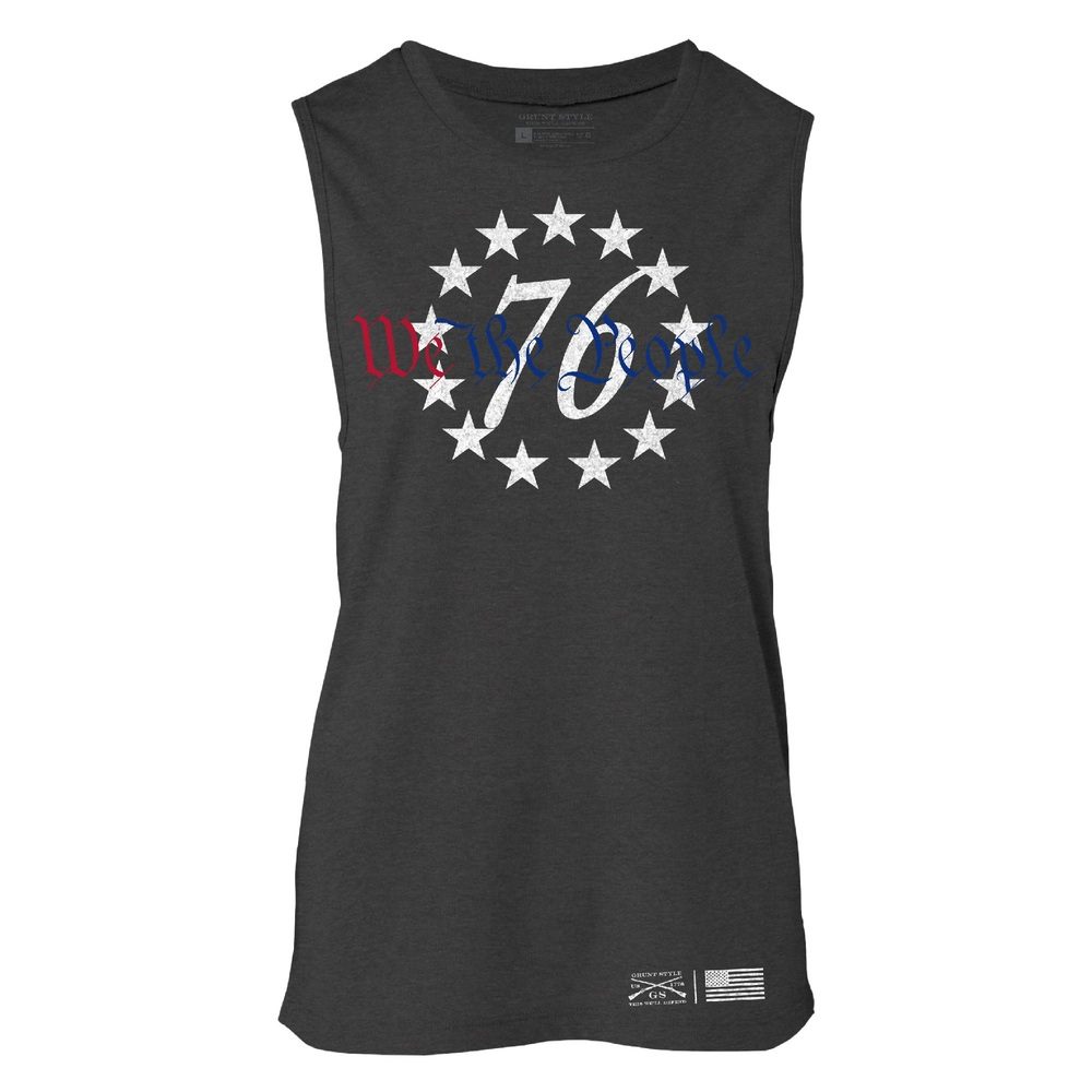 Women's 76 We The People Everyday Tank - Dark Heather Gray