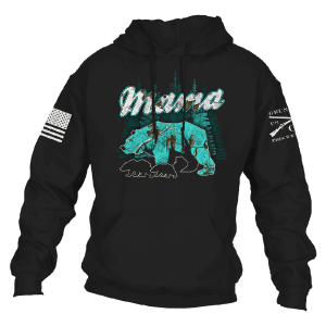 Women's Mama Bear Realtree Xtra® Sea Glass Hoodie - Black