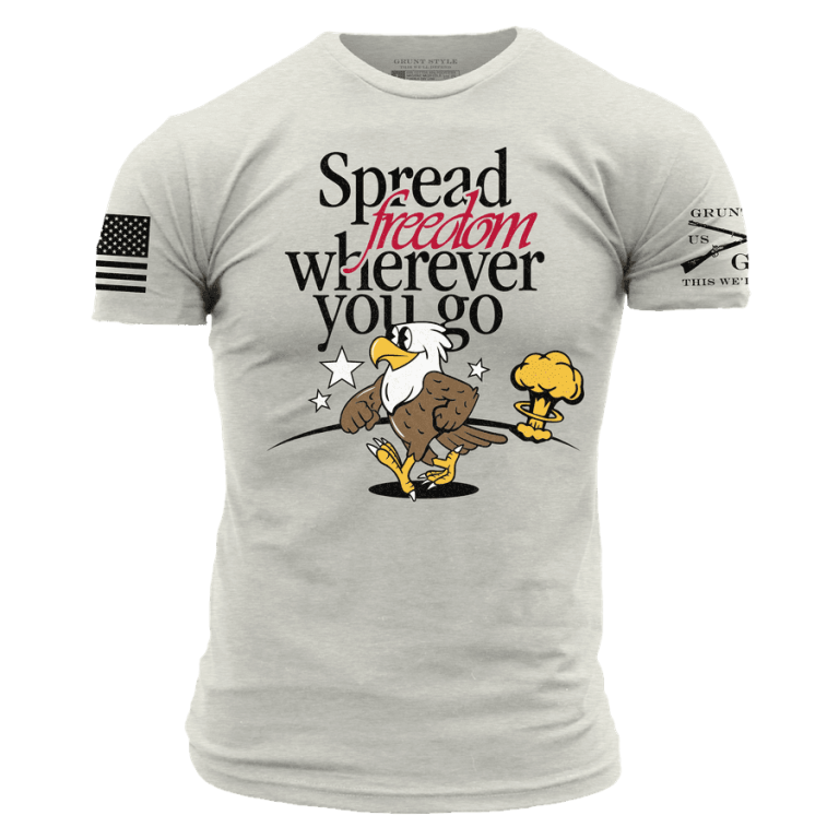 Spreading Freedom T-Shirt - Sand