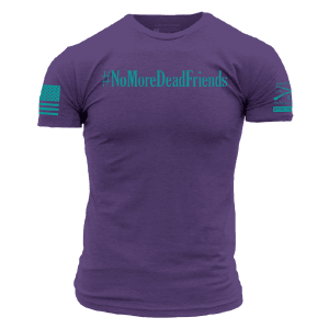 Grunt Style Foundation No More T-Shirt - Purple Rush