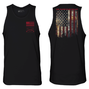 Red Blood Blue Collar® Tank - Black