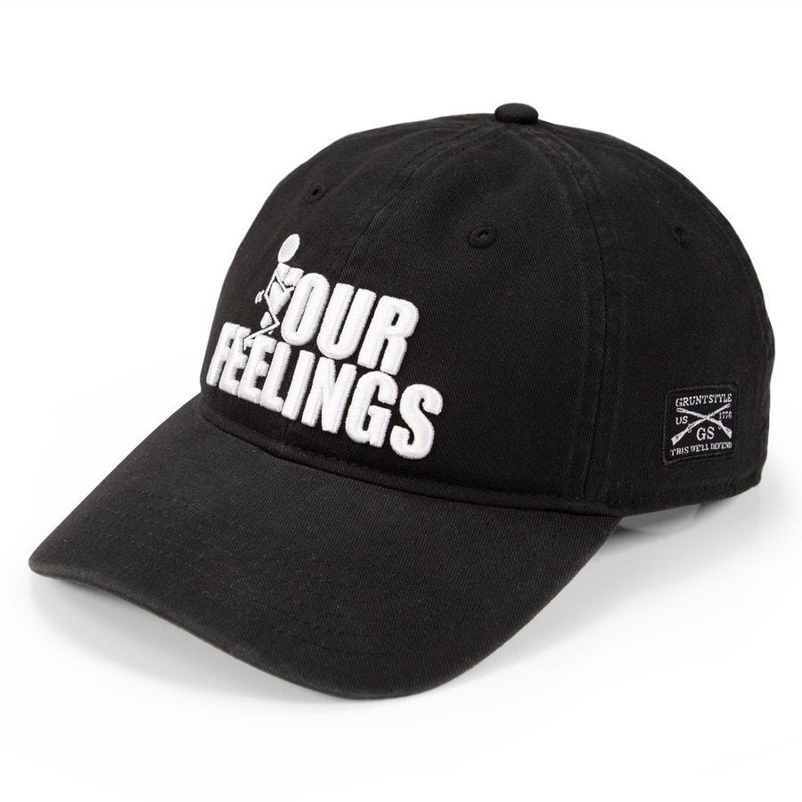 F*ck Your Feelings Dad Hat - Black - Image 8