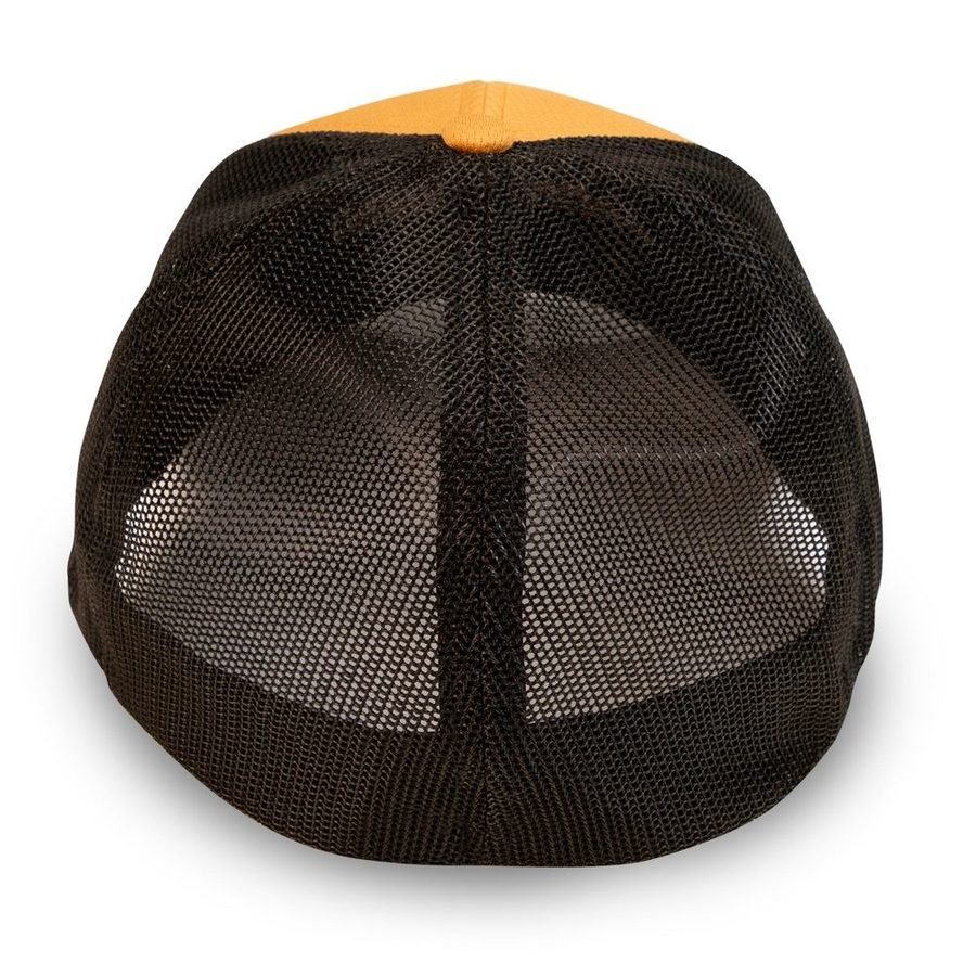 Embroidered American Flag Stretch Fit Hat - Coyote - Image 10