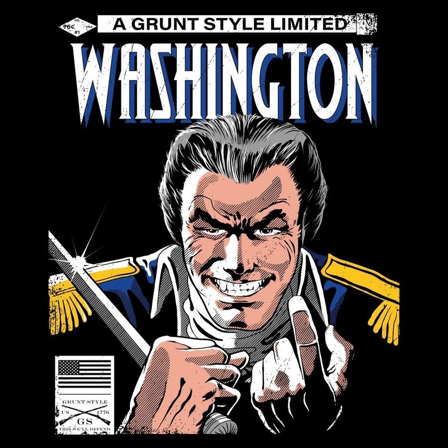 Washington Edition T-Shirt - Black - Image 2
