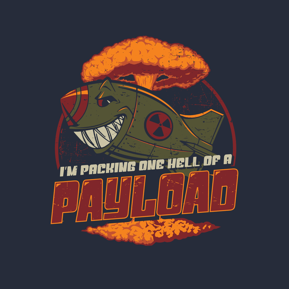 Payload T-Shirt - Midnight Navy - Image 3