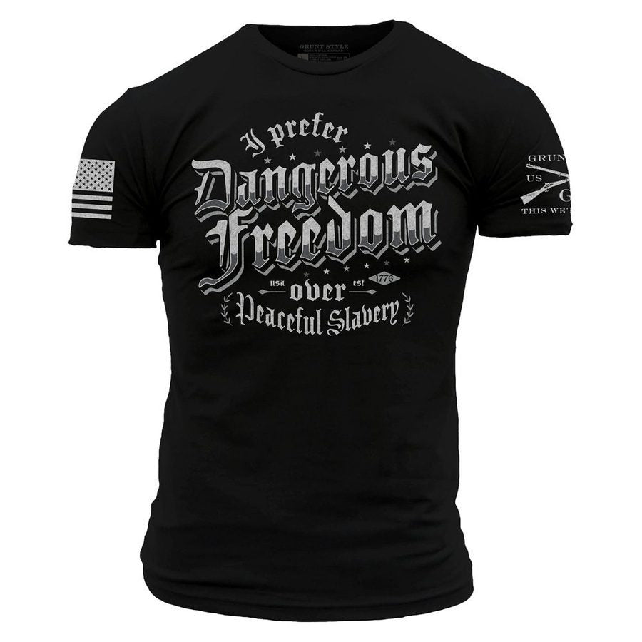 Dangerous Freedom T-Shirt - Black