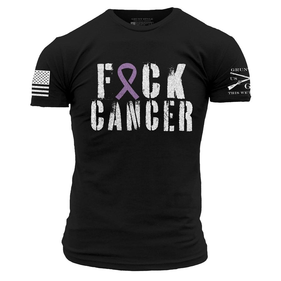 F*ck All Cancer T-Shirt - Black