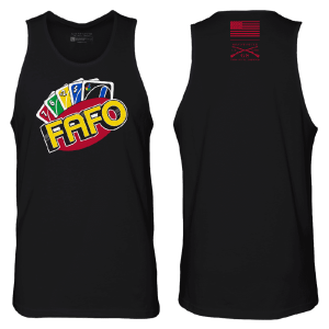 FAFO Wild Card Tank - Black