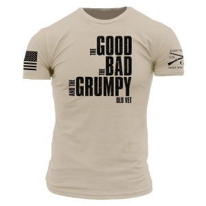 The Good. The Bad. The Grumpy. T-Shirt - Sand
