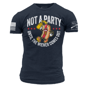 Wiener Party T-Shirt - Midnight Navy