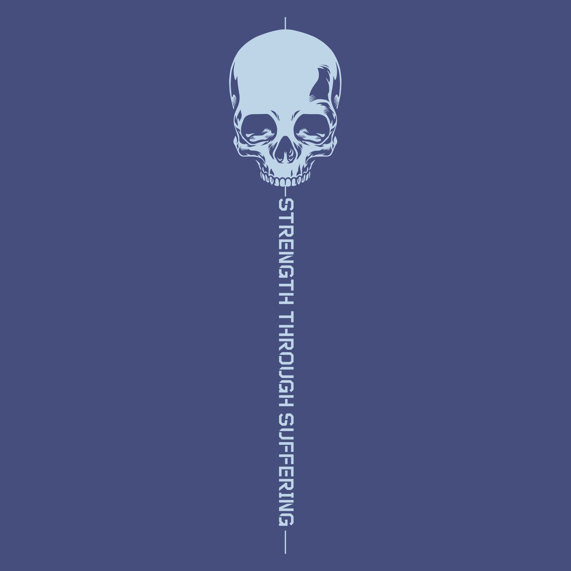 Strength Through Suffering T-Shirt - Future Dusk - Image 4