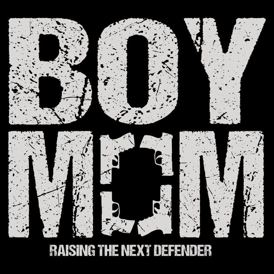 Women's Boy Mom Slim Fit T-Shirt - Black - Image 4