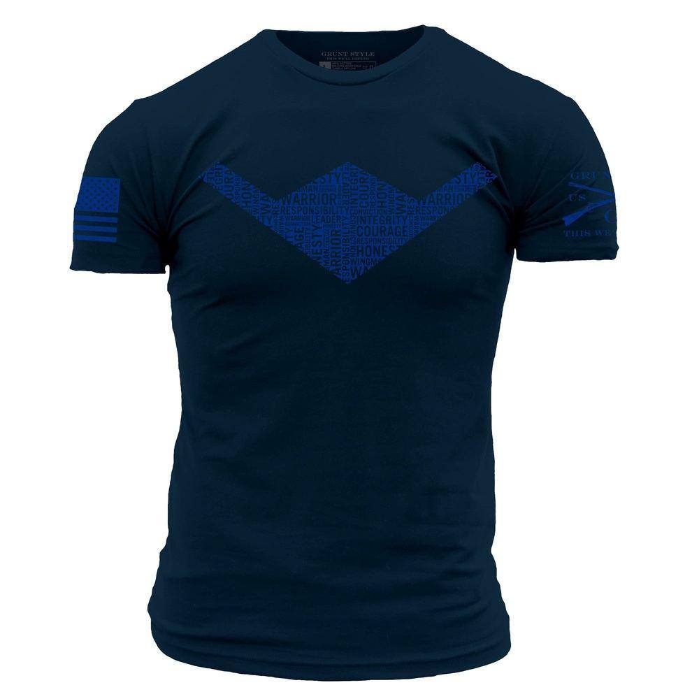 USAF - The Sky's No Limit T-Shirt - Midnight Navy - Image 2