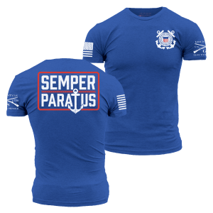 USCG - Semper Paratus T-Shirt - Royal