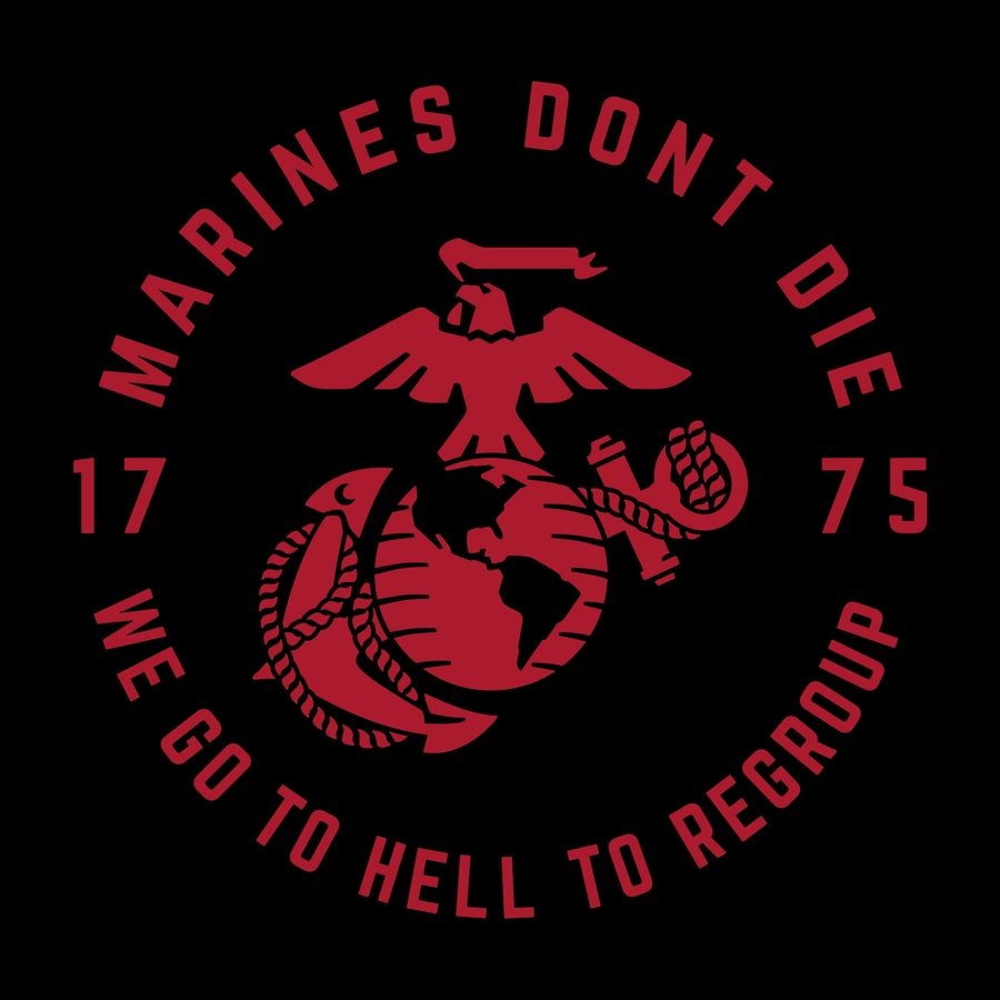 USMC - Regroup T-Shirt - Black - Image 6