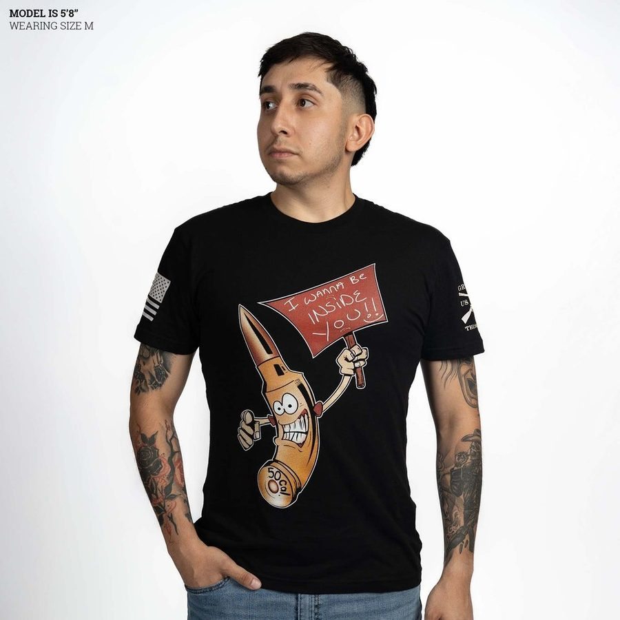 Inside You T-Shirt - Black - Image 5