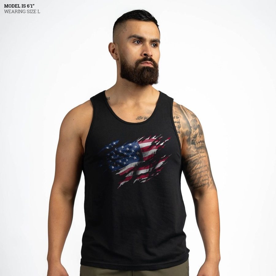 Still Standing Tank - Black - Image 7