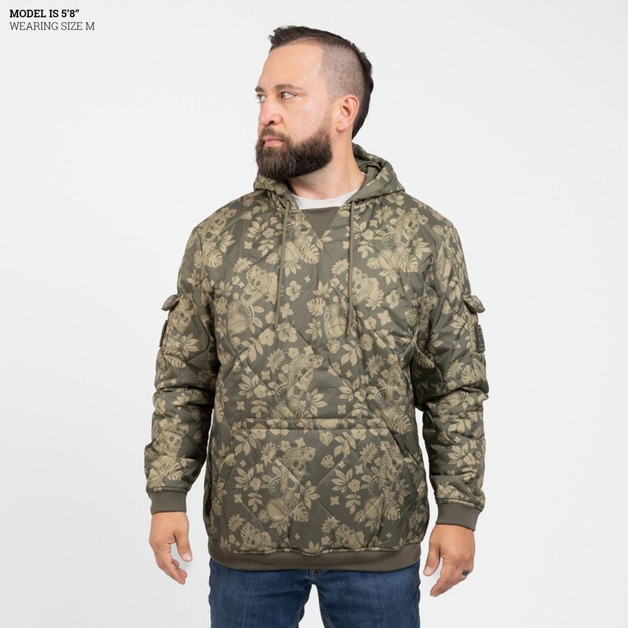 Tac Woobie Pullover Hoodie - Tropical Death - Image 4
