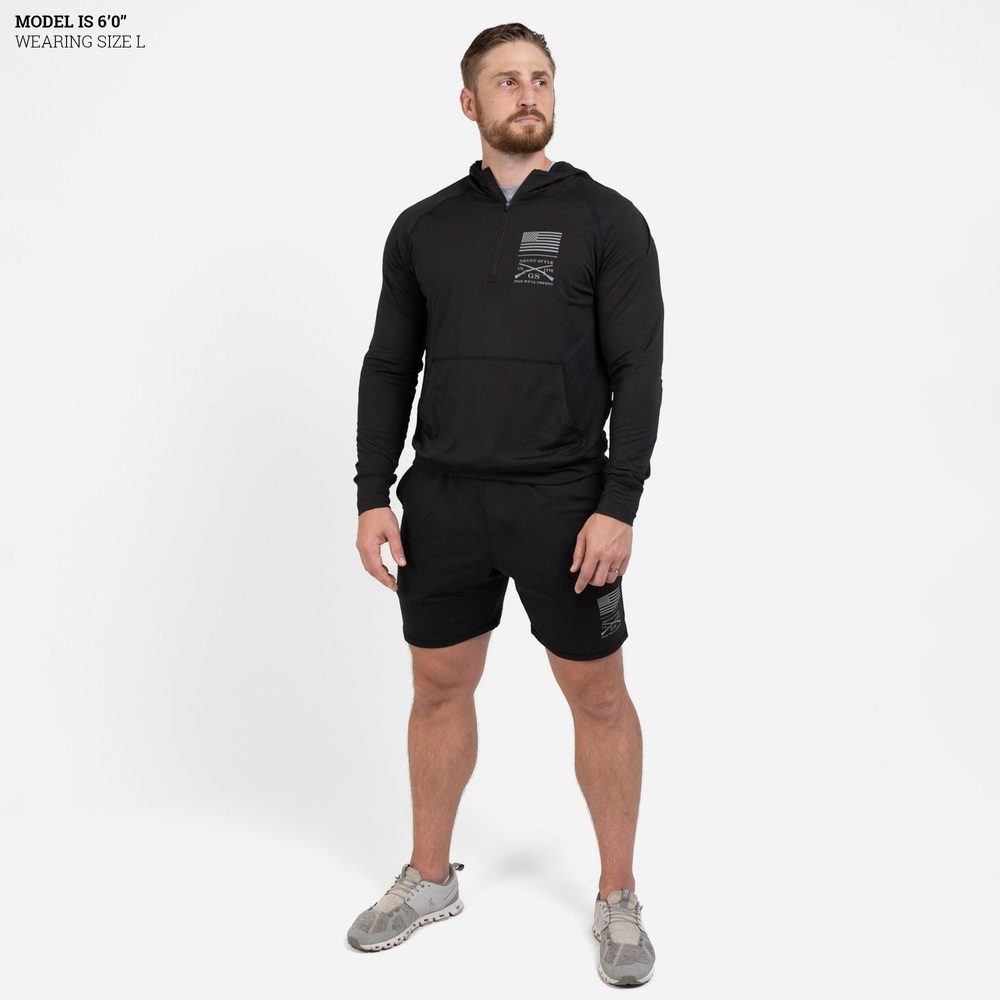 Men's All-Day Short - Heather Black - Image 6