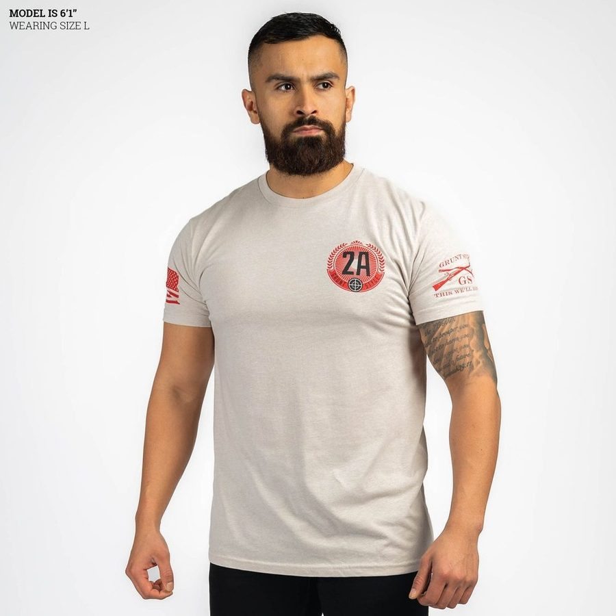 Live Armed T-Shirt - Sand - Image 10
