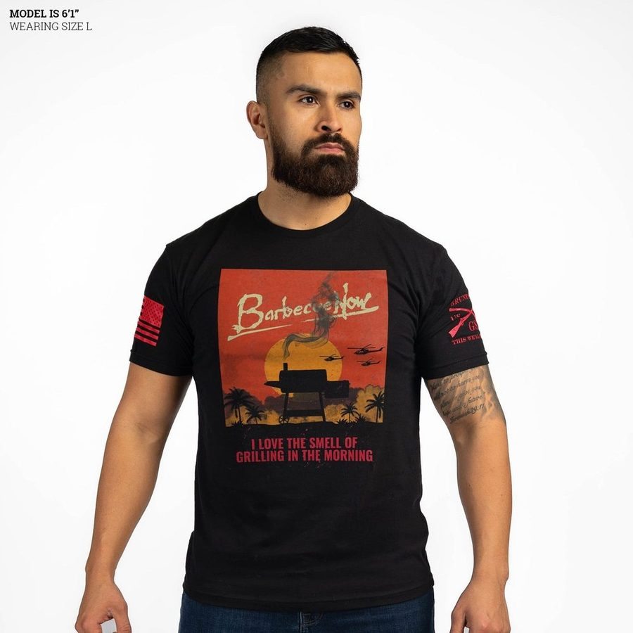 Barbecue Now T-Shirt - Black - Image 6