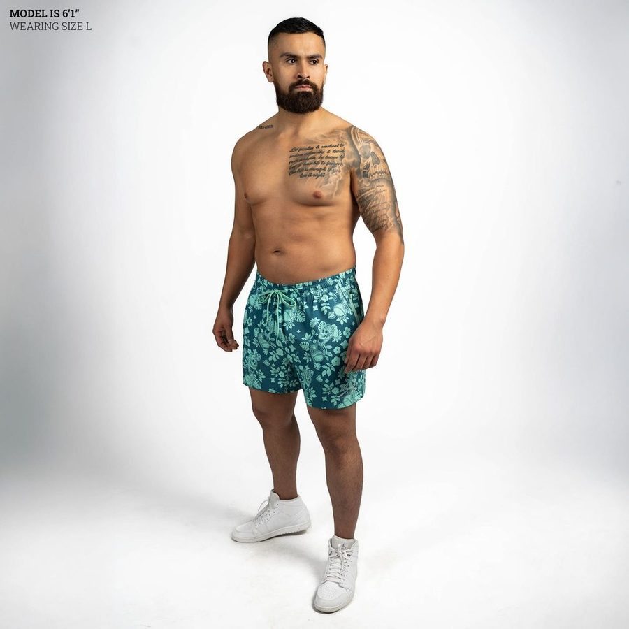 Grunt Short 5 Inseam - Tropical Death Harbor - Image 5