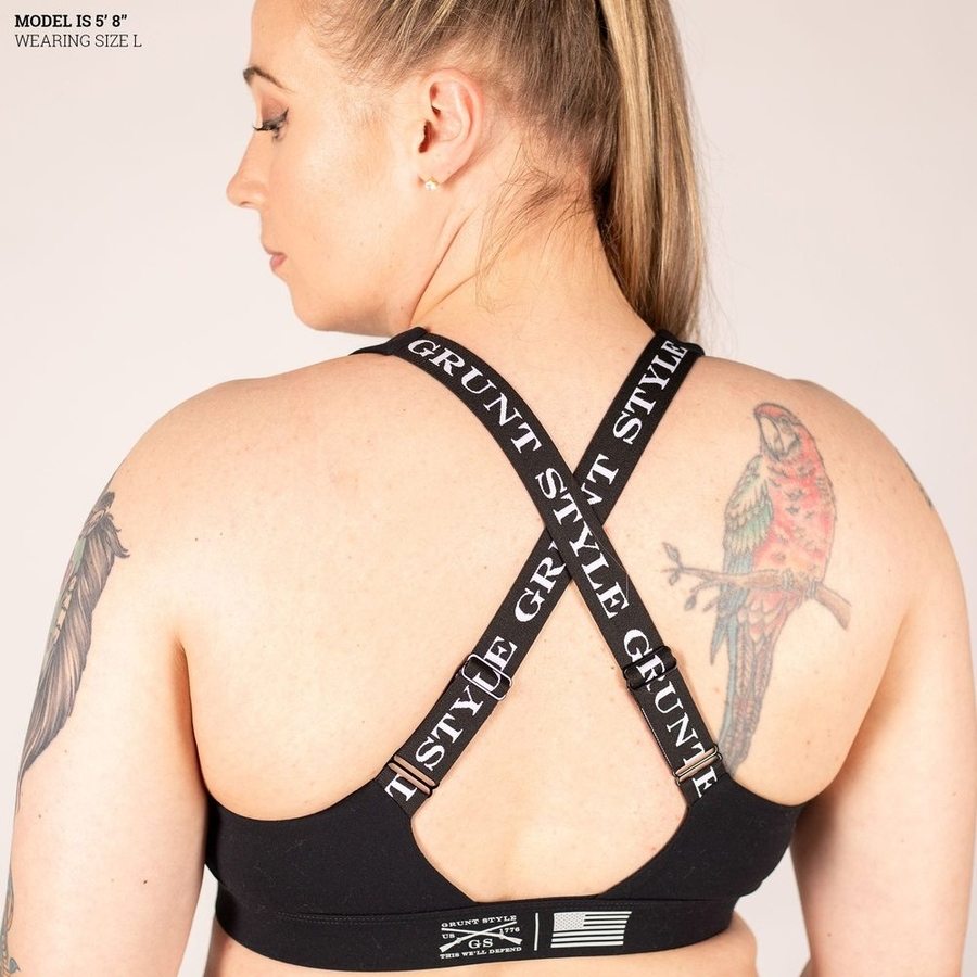 Women's Agility Low Impact Sport Bra - Black - Image 6