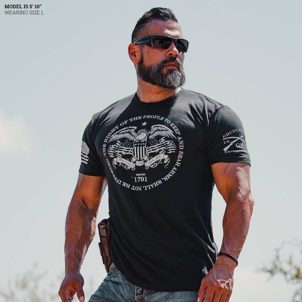 2A Rights T-Shirt - Black - Image 4