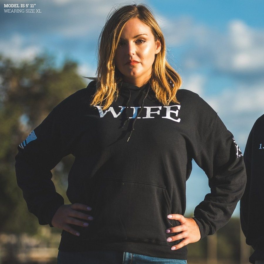 Women's Wife Defined Hoodie - Black - Image 2