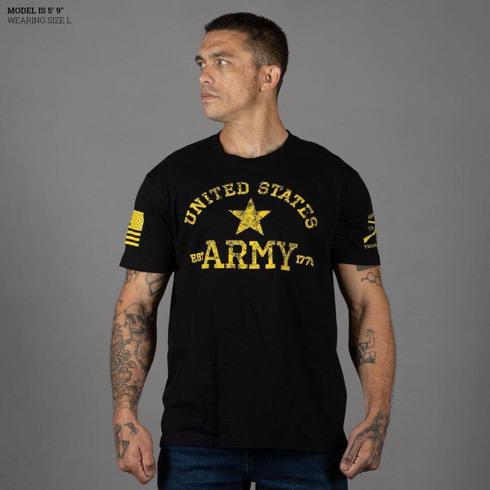 Army Est. 1775 T-Shirt - Black - Image 3