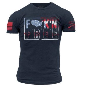 F*ck'n Free T-Shirt - Midnight Navy