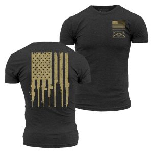 Rifle Flag 2.0 T-Shirt - Charcoal