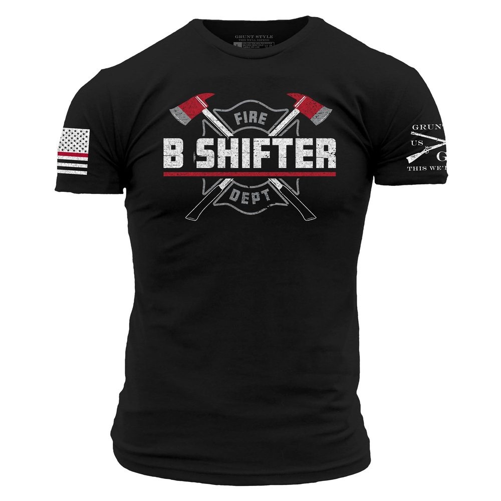 B Shifter T-Shirt - Black