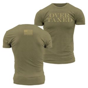 Overtaxed T-Shirt - Military Green