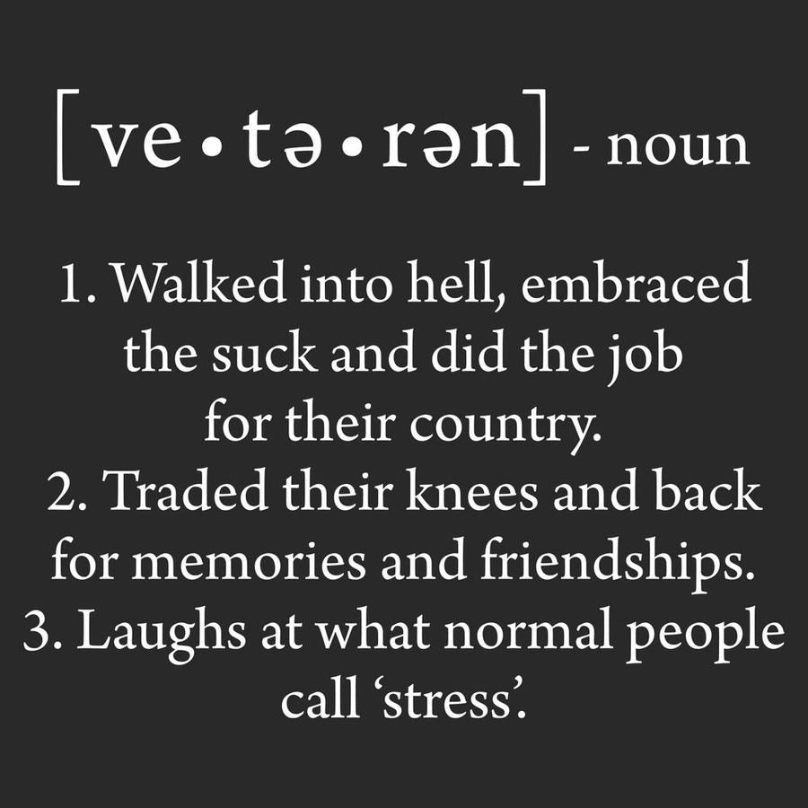 Veteran Defined T-Shirt - Black - Image 6