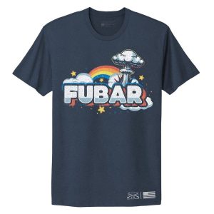 Women's FUBAR Boyfriend Fit T-Shirt - Midnight Navy