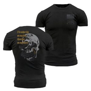 Die On My Feet T-Shirt - Black