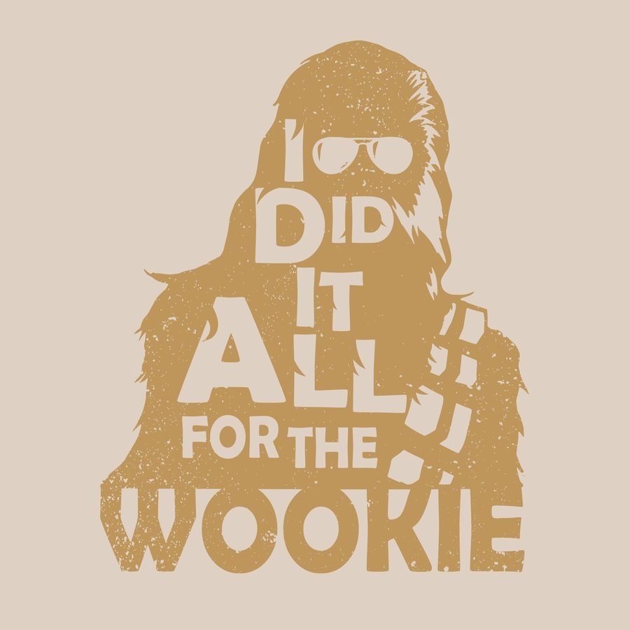 For The Wookie T-Shirt - Sand - Image 4