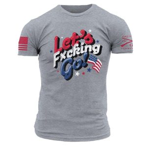 Let's F*cking Go T-Shirt - Dark Heather Gray