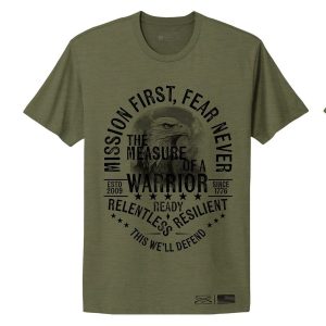 Women's Mission First Boyfriend Fit T-Shirt - Military Green