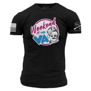 Weekend At The VA T-Shirt - Black