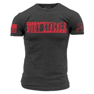 Body Stacker T-Shirt - Charcoal